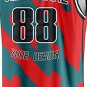 Camiseta de Baloncesto Ligera sin Mangas para Adultos, Tejido de Malla de Alto Rendimiento, Camiseta de Baloncesto para Adultos - Product Image 6