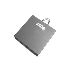Tapis de gymnastique Stag Iconic 3m, tapis de gymnastique gris haute densité avec design portable, absorption des chocs, compagnon d'entraînement ultime - Product Image 4