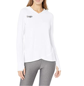 Sweat à capuche pour femme Logo personnalisé imprimé Plus Size Confort Doux Eco Smart Polaire Full-Zip Hoodies Usine Vente entière Stock disponible - Product Image 5