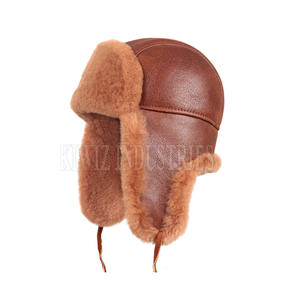 Sombrero de piel de oveja de diseño único Sombrero de piel de oveja de etiqueta privada para adultos Venta en línea - Product Image 1