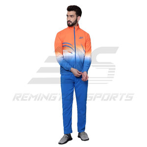 Survêtement respirant à manches longues Sublimation pour hommes Logo personnalisé imprimé pour hommes vêtements de sport en gros Sublimation Survêtement f - Product Image 4
