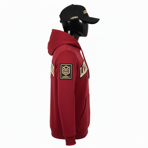 Fabricante de Sudaderas Streetwear OEM - Sudadera Personalizada con Lavado Ácido y Dobladillo Deshilachado de Alta Densidad, 100% Algodón - Product Image 6