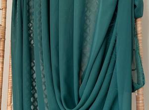 <b>Green</b> Chiffon <b>Fabric</b> by the Yard-Lightweight & Sheer for Girls' Dresses Car & Bag Use - Product Image 4