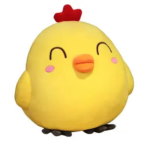 High Quality Fat Chick Stuffed Toys Custom Stuffed Plush Pillow Stress Relief Dolls Decoration Gift For All Age