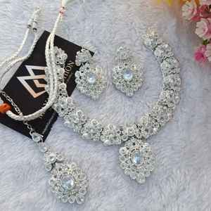 Colliers de bijoux Kundan antiques traditionnels faits à la main indiens et pakistanais pour femmes, tenue de mariage, ensembles de bijoux de mariée - Product Image 6