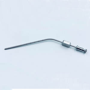 Tubo de Succión Frazier de Calidad Premium, Acero Inoxidable, Manual, Reutilizable, Plateado, Instrumentos Quirúrgicos para Cirugía General - Product Image 1