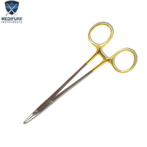 High Quality Crile Wood Needle Holder Stainless Steel <b>Surgical</b> <b>Instrument</b> Tungsten Carbide Jaws Precision Grip Durable Design - Product Image 5
