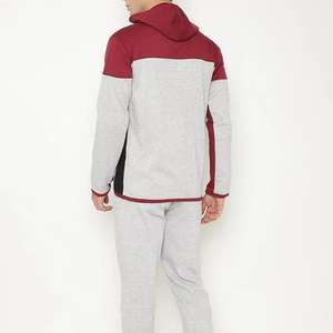 Chándal Tamaño DE LA UE Logotipo personalizado 90% Poliéster 10% Spandex 2PCS en conjunto Running Men Jogging Suit Fitness GYM Ropa - Product Image 2