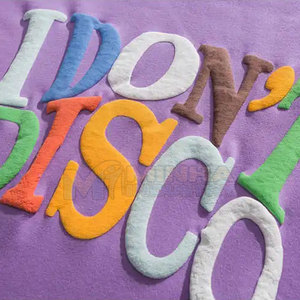 Sweats à capuche de qualité supérieure avec impression en relief, vente en gros, nouveaux modèles de sweats à capuche avec impression en relief à bas prix - Product Image 2