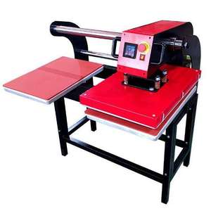 Nouvelle presse à chaud semi-automatique électrique à double station 40x60cm pour T-shirts et tasses 110V/220V - Product Image 1