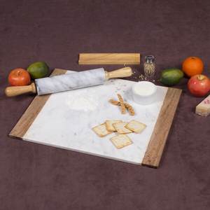 Planche à fromage en bambou artisanale très demandée, écologique, durable, ustensile de cuisine au design innovant, pour la maison et les restaurants, naturelle, compatible lave-vaisselle - Product Image 3