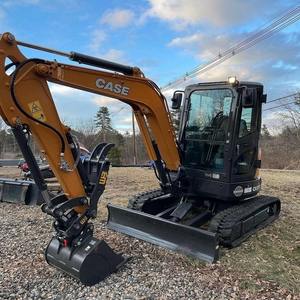 Mini-excavatrice sur chenilles neuve d'occasion, poids opérationnel 10 tonnes, avec roulement central, moteur, pompe hydraulique - Product Image 5