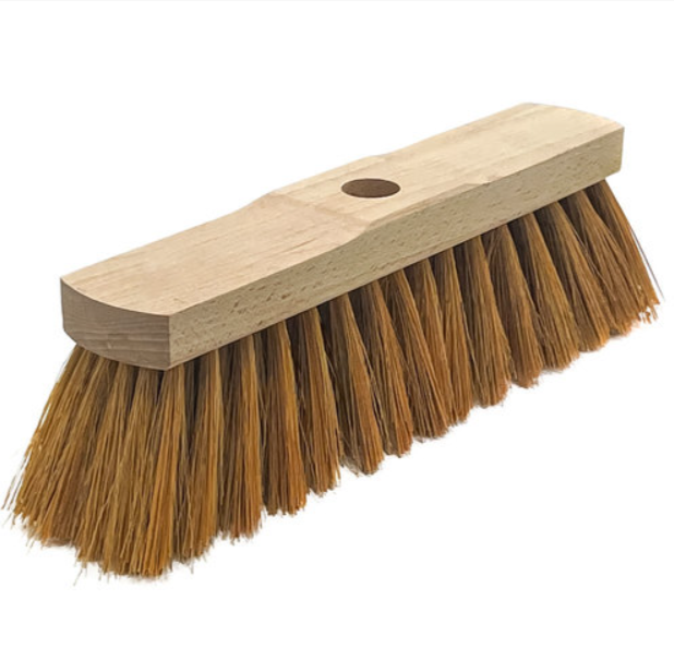 Vietnamese Straw Soft Broom With Solid Handle Lightweight