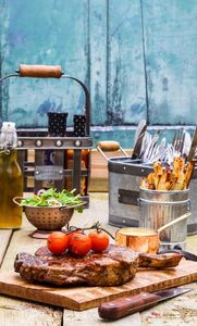 Customized Rustic Metal Cutlery Holder With Handle Parties Table Kitchen Restaurant in Best Price - Product Image 5