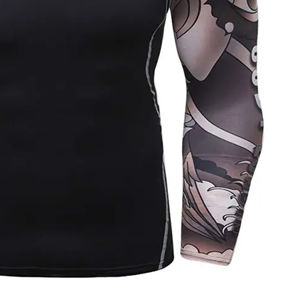 Fabricant pakistanais sur mesure Sublimation MMA RashGuard Rash Guard de haute qualité pour hommes Rash Guard de qualité supérieure - Product Image 6