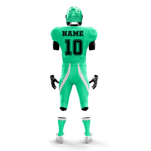 Maillot de football américain personnalisé par sublimation, qualité supérieure pour équipes et joueurs, uniforme de football américain fabriqué au Pakistan - Product Image 6