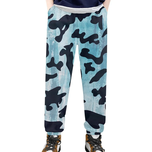 Pantalons de survêtement décontractés en gros avec logo personnalisé pour unisexe, sublimation personnalisée, pantalons de survêtement respirants pour hommes, 100% polyester - Product Image 3