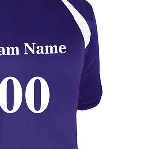 Maillot de football noir à sublimation personnalisé OEM pour adultes, respirant, entraînement de football, vêtements de football de qualité supérieure, maillot de football - Product Image 6