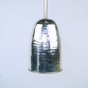 Lustre esthétique moderne en aluminium argenté Éclairage élégant pour jardin et restaurant avec alimentation CA - Product Image 2