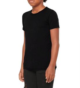 Camiseta básica de fitness de algodón 100% para niños, ropa de verano, Camiseta básica de manga corta con estampado personalizado, camiseta sólida en blanco para hombres - Product Image 4