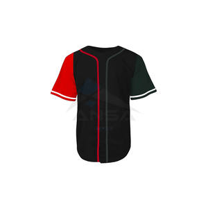 เสื้อเบสบอลสั่งทำคุณภาพดี ระบายอากาศได้ดี พร้อมออกแบบและพิมพ์โลโก้ของคุณเองได้หลากหลายสี - Product Image 1