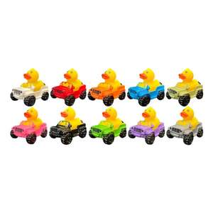 All'ingrosso Logo personalizzato Jeep Duck giocattoli da bagno nuovo Design grande PVC giocattoli colori classici OEM classico Jeep gomma anatra <span class=keywords><strong>per</strong></span> le imprese - Product Image 4