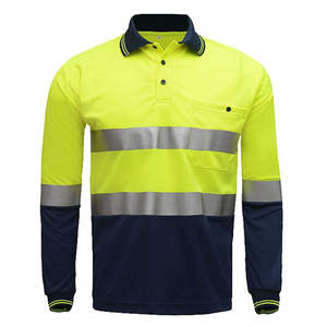 Camisetas de Alta Visibilidad Reflectantes de Seguridad, Manga Larga, Color, Venta al por Mayor, Ropa de Trabajo de Alta Visibilidad, Sudaderas, Ropa de Seguridad para Hombre - Product Image 1