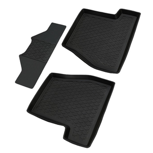 Alfombrillas de Coche Personalizadas para Ford Focus 4 2013-2018, Alfombrillas de Goma Antideslizantes con Túnel Central, Sin Olor - Product Image 3