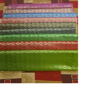 Custom made kinkhab brocado seda tecidos em multi cores ideais para fazer vestidos adequados para designers de vestidos