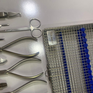 Kit de instrumentos de alicates autoclavables de acero inoxidable de ortodoncia Dental Manual Premium, juego de cortador Distal para odontología alemana - Product Image 2