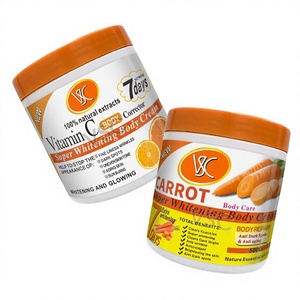 Loción Corporal <span class=keywords><strong>de</strong></span> Alta Calidad <span class=keywords><strong>de</strong></span> 500g con Vitamina C, Cúrcuma, <span class=keywords><strong>Manteca</strong></span> <span class=keywords><strong>de</strong></span> Almendras y Café <span class=keywords><strong>para</strong></span> Aclarar <span class=keywords><strong>la</strong></span> Piel, Contiene Colágeno y Retinol - Product Image 1