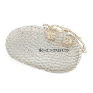 Bol de table de conception de qualité supérieure martelé cuisine fruits secs et collations bol de service pour les événements de mariage décor cadeau - Product Image 1