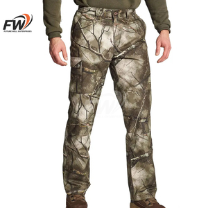 Pantalon de travail cargo tactique camouflage de haute qualité, coupe droite, double genouillère, pour charpentier - Product Image 1