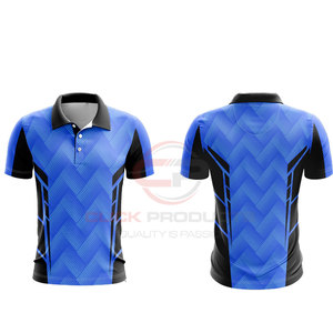 Polo élégant et confortable Design personnalisable pour équipes sportives Vêtements décontractés Polos sublimés grande taille pour hommes - Product Image 6