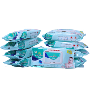 Toallitas húmedas para bebé de tela Extra suave más vendidas, alta absorción con diseño suave y agradable para la piel para la limpieza diaria del hogar - Product Image 2