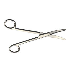 Tijeras profesionales Aston Facelift Hoja curva Tijeras súper cortadas 6,5 ''(16,5 cm) Tijeras médicas curvas - Product Image 3