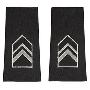 Hand Embroidered Professional Officers Shoulder Jrotc Epaulets Wholesale Price Low MOQ Officers Shoulder Epaulets Pair For Sale