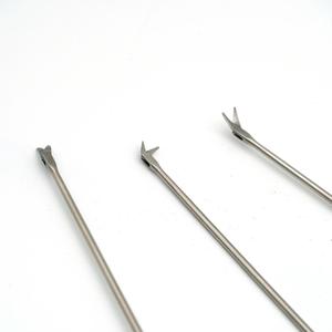 Pinzas Laríngeas Reutilizables de Acero Inoxidable, Instrumentos Quirúrgicos Manuales para Cirugía Laríngea, Cumplen con el Estándar de Seguridad MOL - Product Image 2