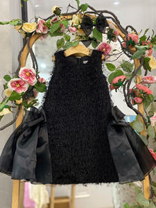 2025 verano vestido de fiesta de lujo para niñas niños sin mangas estilo Halter piel bonita ecológica ODM tamaños personalizables - Product Image 5