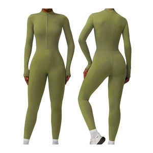 Mono de Yoga para Mujer al por Mayor, Ropa Deportiva Personalizada, Ecológica, Antiestática, de Lona, Ropa de Calle, OEM, para Fitness, Entrenamiento, Gimnasio - Product Image 6