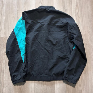 Veste coupe-vent vintage des années 90, taille américaine plus, fermeture éclair, imperméable, respirante, toile enduite, doublure en lin, coupe-vent, capuche, automne - Product Image 2