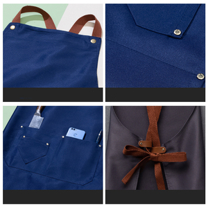 Vente en gros Tablier en toile imperméable personnalisable Tablier de chef de restaurant réglable résistant à l'huile Fabriqué au Pakistan - Product Image 3