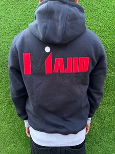 Sweat-shirts personnalisés de haute qualité, épais, avec broderie 3D, couleurs et tailles personnalisées, service OEM pour hommes, hiver - Product Image 3