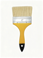 Grand pinceau à peinture mural de 100 mm (4 pouces) à poils blancs purs, outil professionnel industriel, manche en bois massif verni, prix de gros