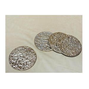 Sous-verre en cuivre personnalisé en gros décor de table de bureau d'hôtel restaurant nouvelle collection vente chaude laiton au design uni - Product Image 4