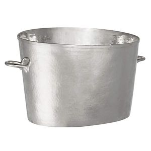 14.5L Capacity Wine Cooler for Home/Bar & Restaurants Use Metal Oval Beverage Tub Stainless Steel Gold <b>Drink</b> & Ice <b>Bucket</b> - Product Image 3