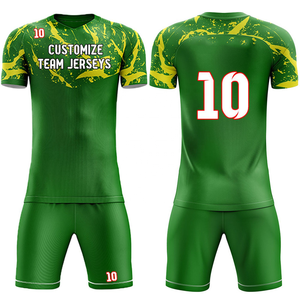 Camiseta de fútbol personalizada 100% poliéster uniforme de fútbol negro y rojo kits de equipo conjuntos de fútbol con múltiples diseños - Product Image 5