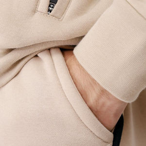 2025 hiver décontracté surdimensionné fermeture éclair à capuche et pantalon de survêtement ensemble poids lourd unisexe survêtement avec fermeture éclair à capuche survêtement - Product Image 6