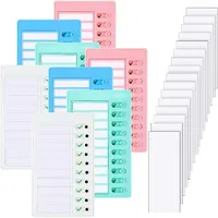 Papan Rencana Memo Grosir yang Dapat Dilepas dan Digunakan Kembali dari Plastik untuk Jadwal Tugas Harian 2 Anak, Daftar Tugas yang Harus Dilakukan
