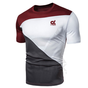 Camiseta de Hombre de Manga Corta, Corte Regular, Transpirable, de Secado Rápido, Ecológica, Talla Personalizada, en Existencia, Hecha de Algodón y Poliéster, la Más Vendida - Product Image 1